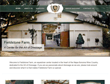 Tablet Screenshot of fieldstonefarm.biz